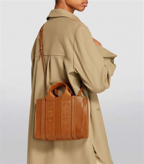 Chloé Chloe Hand Bag Leather Brown 02.